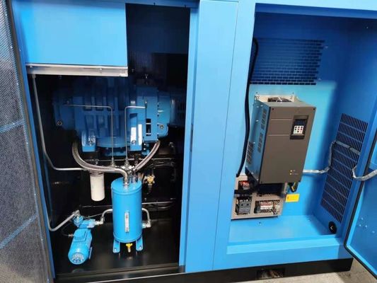 الهواء الدوار الأزرق DN150,100-150Kpa، BLG115RA-II/BLG115RB-II،ضغط تدفق الهواء المسمار المتغير التردد