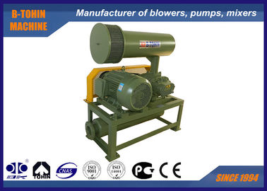 4.89-17.86m3/Min 100mm الميناء dia. الدوار 10KPA - 50 KPA Tri Lobe Roots Blower مُهَبَّة موثوقة