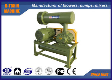 4.89-17.86m3/Min 100mm الميناء dia. الدوار 10KPA - 50 KPA Tri Lobe Roots Blower مُهَبَّة موثوقة