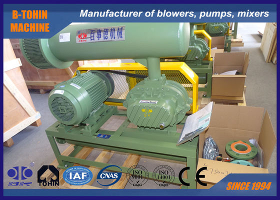 الضغط 10-80KPA الطاقة الثقيلة المتواصلة ثلاثة أجزاء الجذور