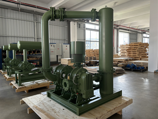 ضغط مرتفع جذر الفقرة المنفخة 100Kpa-150Kpa مرحلة ثنائية DN100