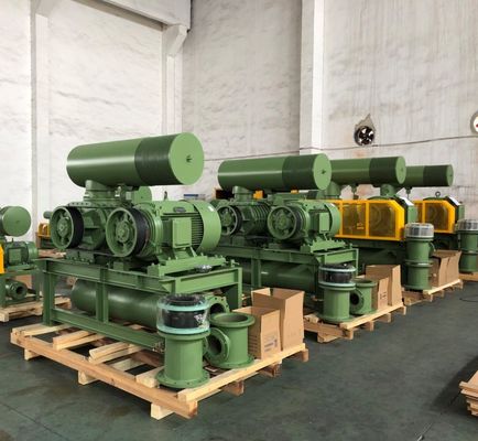 55kw الحديد BKW6005 ثلاثة أجزاء الجذور تنفّس لتهوية مياه الصرف الصحي