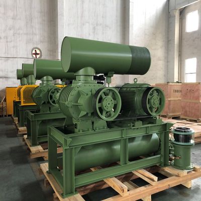 Bkw9020 ثلاثة لوب جذور المنفاخ ، تهوية المخبرين مياه الصرف الصحي لفترة طويلة