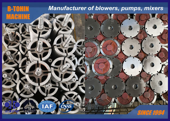 HC 0.59m3 / Min 0.5kgf / Cm2 حجم DN32 منفاخ هواء دوار 0.75KW